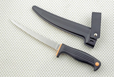 # 1257 Kershaw Clearwater 7" Fish Fillet Knife sheath 1257X new on Card fishing picture