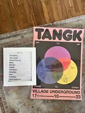 IDLES band signed TANGK autographed art print poster /200 + Rose Bowl Setlist 23 picture
