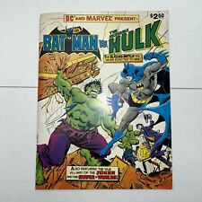 DC and Marvel Present Batman Vs Hulk Treasury Size 1981 Joker Two-face Leader picture