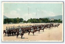 1926 Cavalry Drill US Military Academy West Point New York NY Phostint Postcard picture