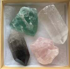 Premium Crystals & Healing Stones Set for New Beginnings, Meditation, Protection picture