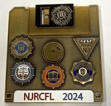 NJRCFL New Jersey Regional Computer Forensics Laboratory Challenge Coin picture