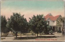 1908 COLTON, California Hand-Colored Postcard 