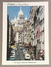 Postcard Paris France Basilica of Sacre Coeur of Montmartre Sacred Heart picture