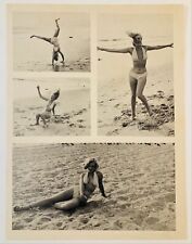 Marilyn Monroe 1953 Vintage Pinup Litho Anthony Beauchamp Beach Sitting Photo picture