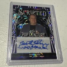 2024 Leaf Metal Pop Century Mike Starr Scripted Purple Cracked Ice Auto #2/8 picture