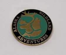 Alaska Wildland Adventures EcoTourism Travel Souvenir Pin (P97) picture