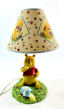 Vintage Disney Winnie the Pooh Honey Pot Lamp with Original Lamp Shade picture