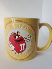 Red M&M / M&M Superior Chocolate Collection Yellow Mug 16oz 2005 picture