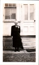 Vintage Black & White Photograph Portrait Elderly Woman United States picture
