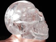 Big Very Translucent Quartz Crystal SKULL Brazil 945gr picture
