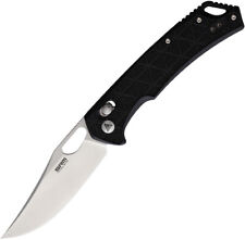 SRM Knives 9201 Pocket Knife Ambi Lock Black FRN Folding Stainless Blade 9201PB picture