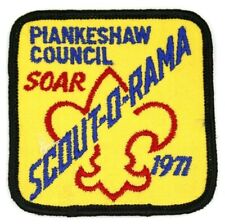 1971 SOAR Scout-O-Rama Piankeshaw Council Patch Boy Scouts BSA IL picture