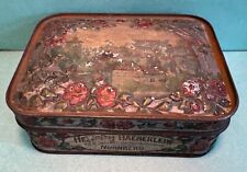 HEINRICH HAEBERLEIN TIN  Happy Christmas Antique Gingerbread & Chocolate Factory picture