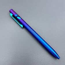 Tactile Turn - Titanium Slim Bolt Action Standard Size Pen Custom Tribal Clip picture