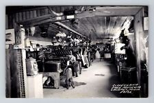 Calumet MI-Michigan, RPPC Cloverland Free Museum, Real Photo Vintage Postcard picture