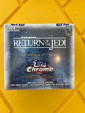2023 Topps Chrome Sapphire Star Wars Return of the Jedi Factory Sealed Hobby Box picture