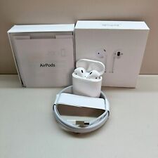 NEW-Apple AirPods 2rd Generation With Earphone Earbuds & Wireless Charging Box picture