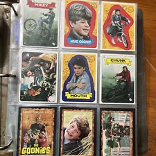 1985 Topps The Goonies Movie Complete Card Set 86/86 & Stickers 22/22 Sharp picture