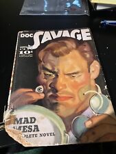 Doc Savage pulp fiction magazine January 1939 picture
