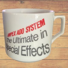 80s Video Editing Ampex Digital Optics Cup Mug The Ultimate in Special Effects picture