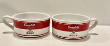 Vintage 1998 Campbell’s Condensed Tomato Soup Bowl Mug  by Houston Harvest set 2 picture
