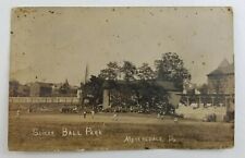 Postcard Real Photo Baseball Game at Slicer Park Meyersdale Pennsylvania 1908 picture