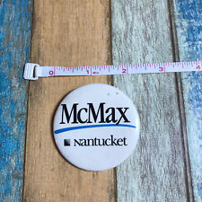 McMax Nantucket-Stock Trading Pinback Button picture