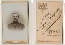 Meyer Frankfurter, Wesel, Germany, Officer, Soldier, Military ID CD picture