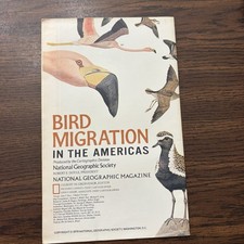 National Geographic Bird Migration In The Americas Map Poster Birding Wildlife picture