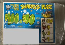 NEW pull tickets Sharkys Place Flash- Card Tabs Seal picture