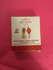 Hallmark Keepsake Ornament 2014 good grief Charlie Brown peanuts miniature new picture