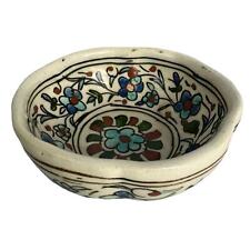 Ottoman Iznik Pottery Bowl Antique Vintage Persian Islamic Turkish picture