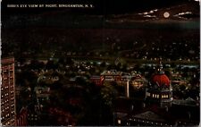 Postcard Bird's Eye View by Night in Binghamton, New York picture