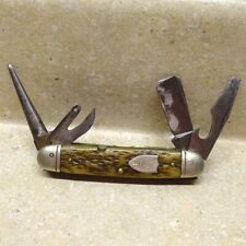 Vintage Ulster Pocket Knife, Boy Scout 1502, U.S.A. Multi Blades, Parts picture