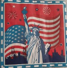 2 individual Paper Decoupage NAPKINS - PATRIOTIC 4TH JULY FREEDOM picture