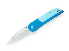 FINCH KNIFE CO - "DEVIL'S FINGER" 4" CLOSED LENGTH - BLUE ECHO #DF021 - G10 picture