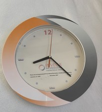Invega Paliperidone Pharmaceutical Promo 12" Wall Clock Schizophrenia Med Gray picture