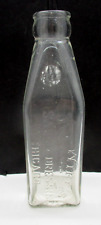 Vintage Clear Glass Bottle 