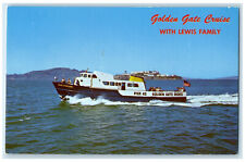 c1960's Golden Gate Cruise Fisherman's Wharf Advertising CA Vintage Postcard picture