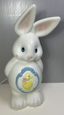 Vintage Easter Blow Mold Bunny Rabbit Chick Duck on Tummy Belly 22
