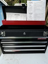 Sears Craftsman 4 Drawer Rally Black Toolbox 706.65398 65398 USA Vintage  picture