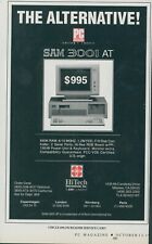 1987 SAM 3001 AT PC Personal Computere HiTech International Milpitas CA Ad PC2 picture