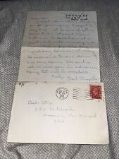 1934 Depression Era Student Letter from McGill University to Dartmouth College picture