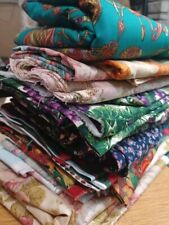 Vtg LOT  FABRICS Variety  Floral Over 10 Lbs New Old Stock 12 Different Quilting picture