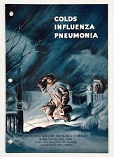 1930s Colds Influenza Pneumonia Winter Sickness VTG Booklet Met Life Flu picture