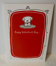 Hallmark Valentine Card 6 Pack -Cute Puppy Dog “Someone Loves Knowing You” picture