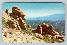 Tucson AZ-Arizona, Goosehead Rock, Mt Lemmon, Mountain Views, Vintage Postcard picture