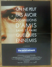 Poster The Social Network David Fincher Jesse Eisenberg Andrew Garfield picture