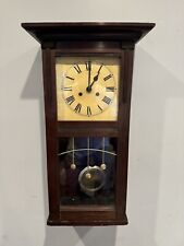 Antique German Kienzle  Westminster Chime Wall Clock With Key Works  picture
